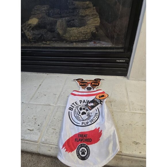 New Bite Paw Pup Seltzer Pet Costume Halloween Party Dog ML/MG - Picture 1 of 6